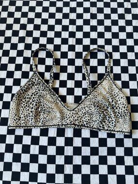 PARADE Snow Leopard Print Bralette